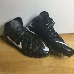 Nike CJ3 Flyweave Elite TD Calvin Johnson Football Cleats Shoe 725226-010 Men 12